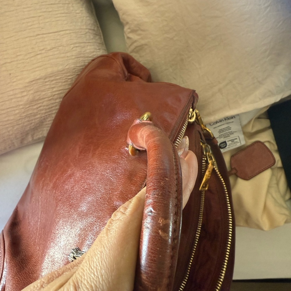 Prada Brown Leather Handbag - Picture 4 of 9